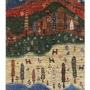 DARKHT NAQSHA DARYAYE CARPET AFGHAN